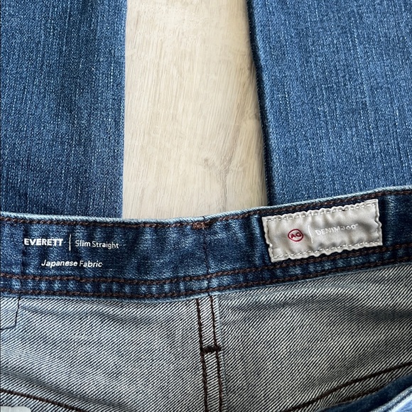 AG Jeans Everett Slim Straight Stretch Japanese Denim Pants Mens 33 x 34 - Picture 10 of 16